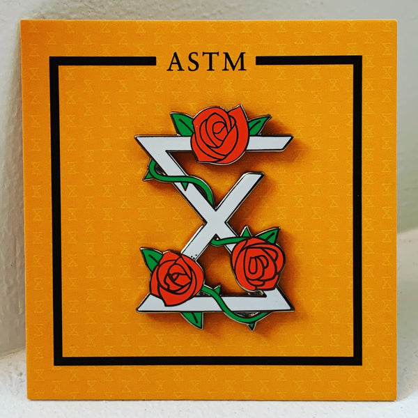 ASTM - Roses and Thorns Pin