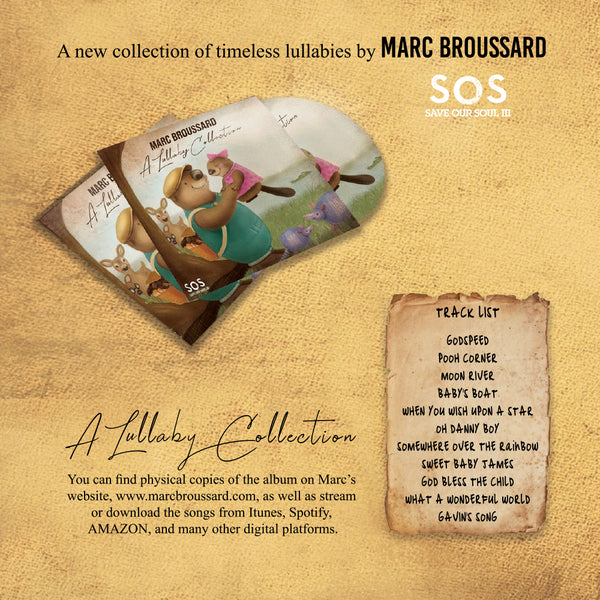 Marc Broussard - Autographed I Love You For You Children's Book