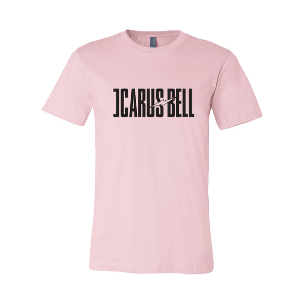 Icarus Bell - Logo Tee - Soft Pink
