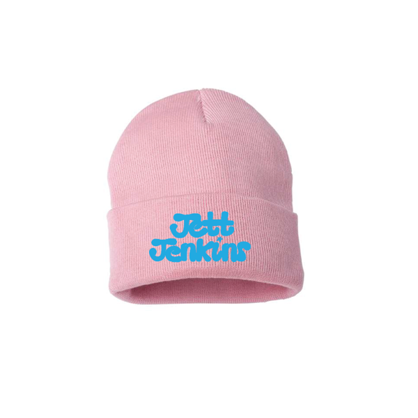 Jett Jenkins - Pink Logo Beanie