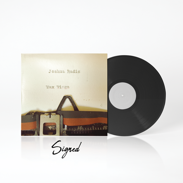 Joshua Radin - Wax Wings Autographed Vinyl
