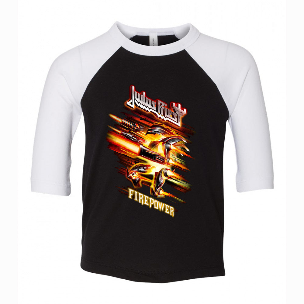 Judas Priest - Firepower 3/4 Sleeve Jersey - Bandwear