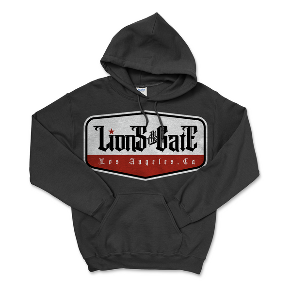 Lions At The Gate - California Pullover Hoodie