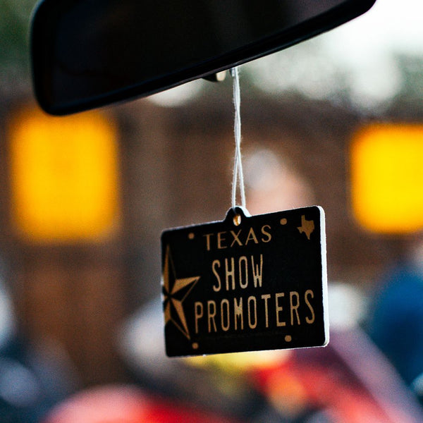 Texas Show Promoters - License Air Freshener