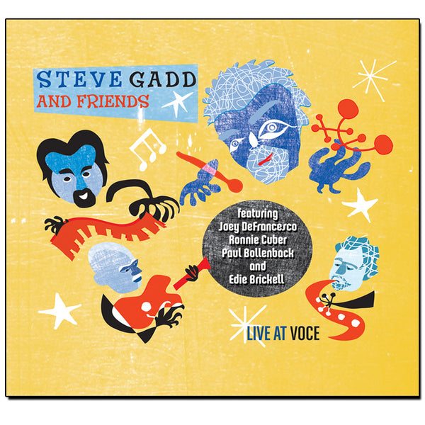 Steve Gadd and Friends - Live at Voce CD (Deluxe Edition - 2010)