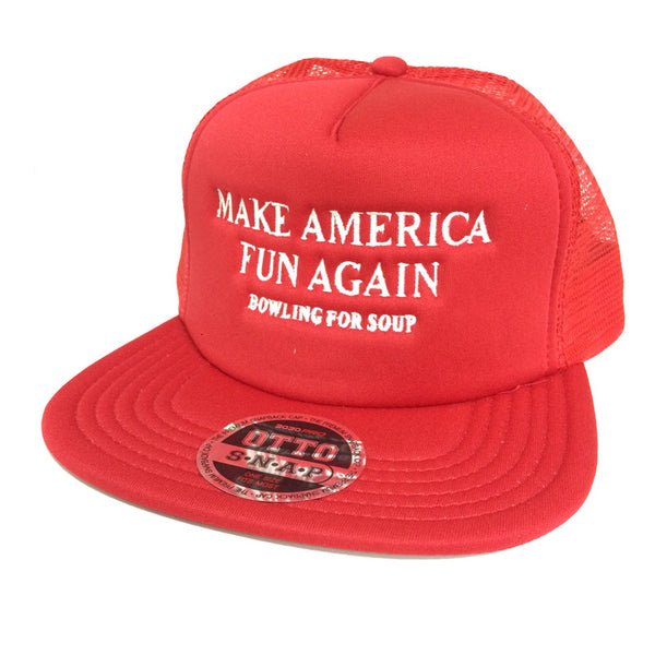 Bowling For Soup - Make America Fun Again Trucker Cap