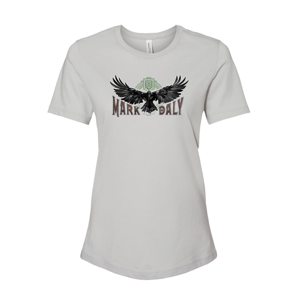 Mark Daly and the Ravens - Women's Grey Logo Tee