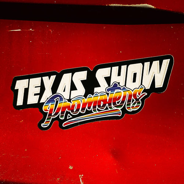 Texas Show Promoters - Mexican Blanket Sticker