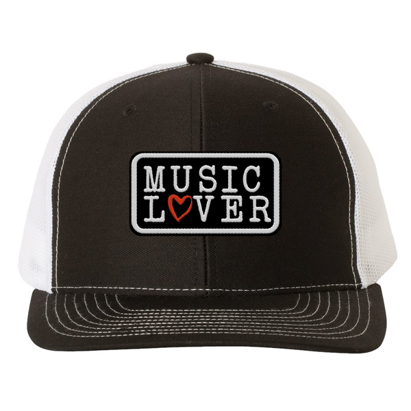 Support Local Music - Music Lover Trucker Hat - Black