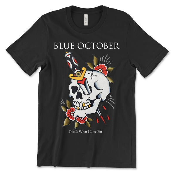 Blue October - TIWILF Tour Tee - OCT/NOV Dates (Black)