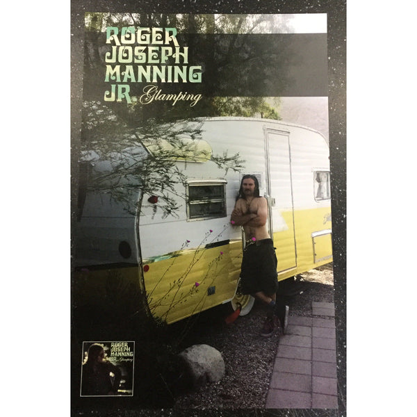 Roger Joseph Manning Jr. - Limited Edition Glamping Litho Poster