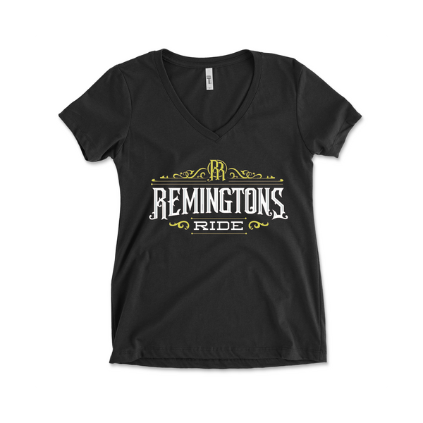 Remington's Ride - Women's V-Neck Tee