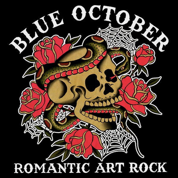 Blue October - Romantic Art Rock Sticker
