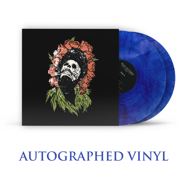 Blue October - Autographed Spinning The Truth Around (Part I) Blue Swirl Vinyl