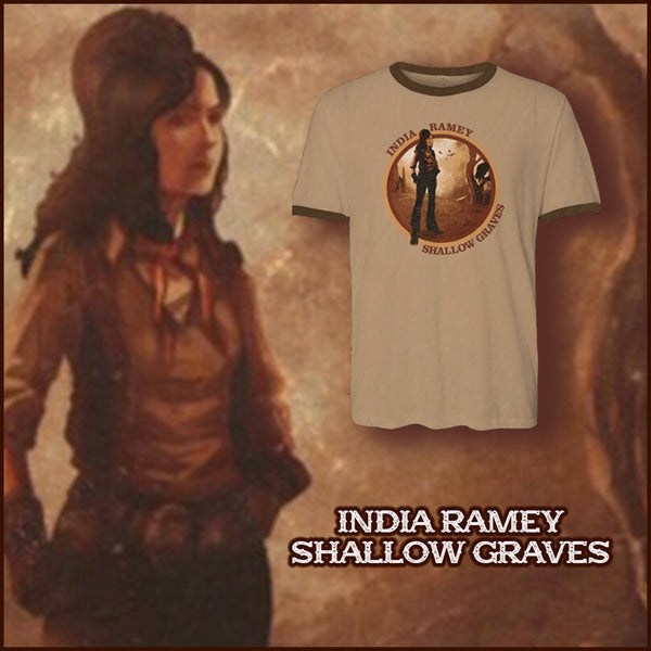 India Ramey - Shallow Graves Ringer Tee