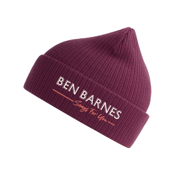 Ben Barnes - Songs For You Maroon Beanie