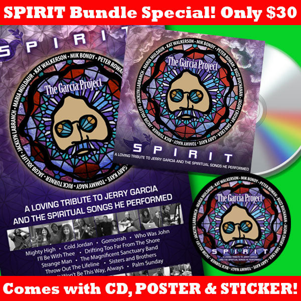 The Garcia Project - Spirit Bundle Special (CD, Poster, Sticker)