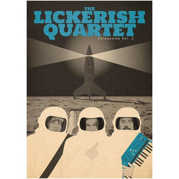 The Lickerish Quartet - Signed Spaceship Poster