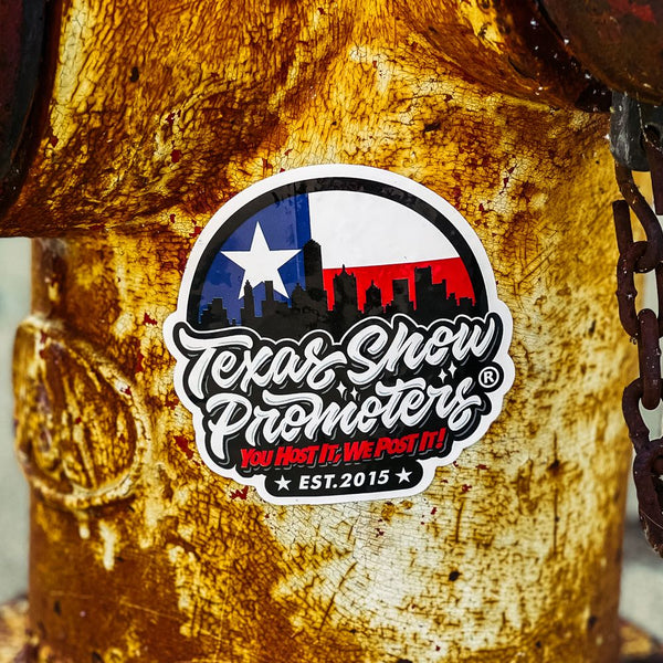 Texas Show Promoters - Official Logo Sticker