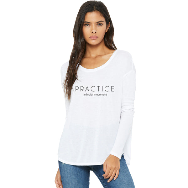 Body and Soul Movement - Practice Flowy Long Sleeve Tee