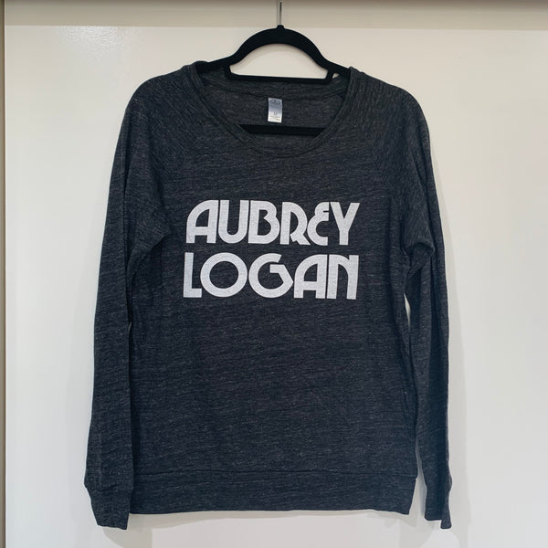 Aubrey Logan - Womens Long Sleeve Tee (Dark Gray)