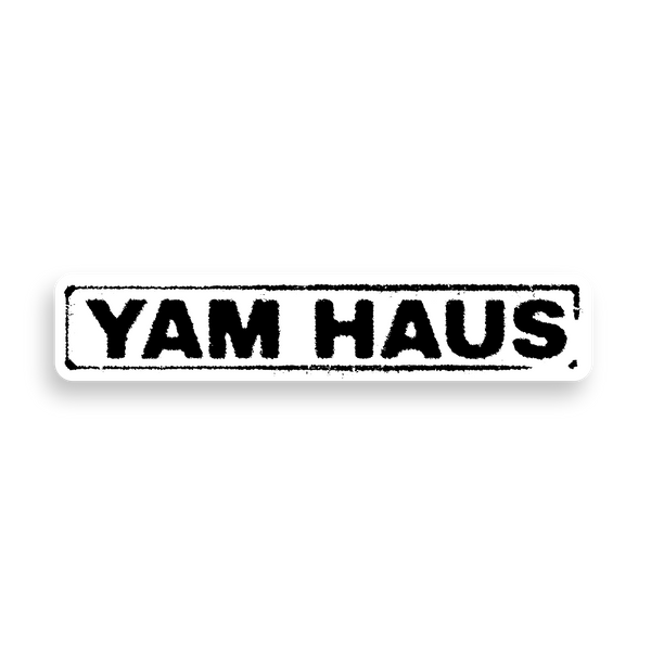 Yam Haus - Rectangle Logo Sticker