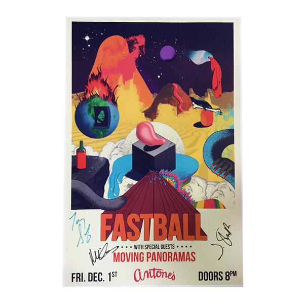 Fastball - Live at Antone's Autographed Poster