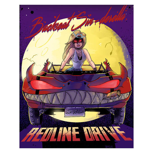 Redline Drive - Backseat Sinderella Poster