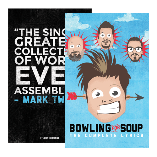 Bowling For Soup - The Complete Lyrics - Book - Bandwear Bowling For Soup - The Complete Lyrics - Book - Bandwear