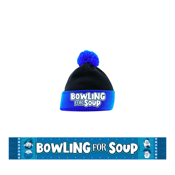 Bowling For Soup - Logo Beanie + Scarf Bundle