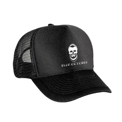 Blue October - Skull Beard Trucker Cap