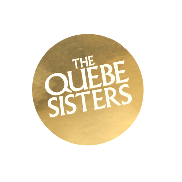 The Quebe Sisters - Gold Foil Sticker