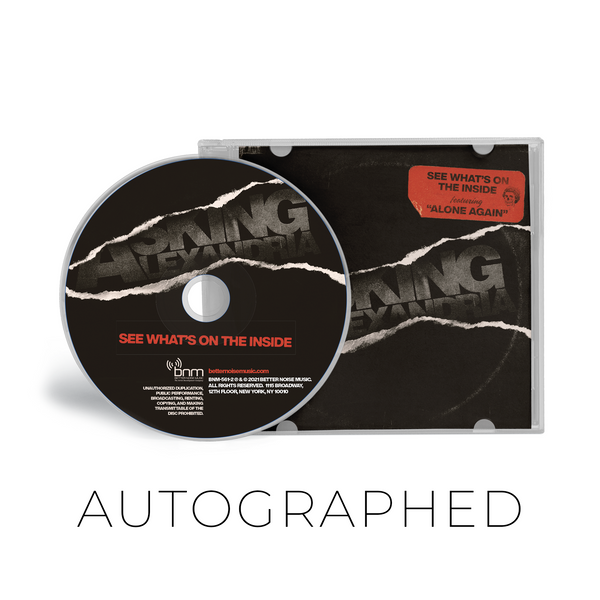 Asking Alexandria - See What's On The Inside Signed CD