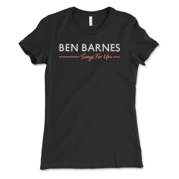 Ben Barnes - 'Songs For You' Logo Women's Tee