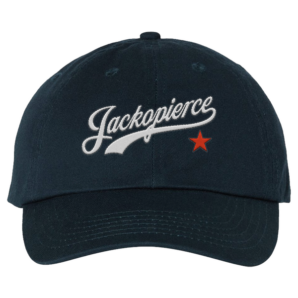 Jackopierce - Navy Logo Dad Hat