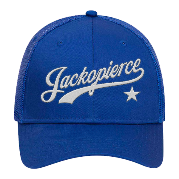 Jackopierce - Star Logo Trucker Hat (Royal Blue)