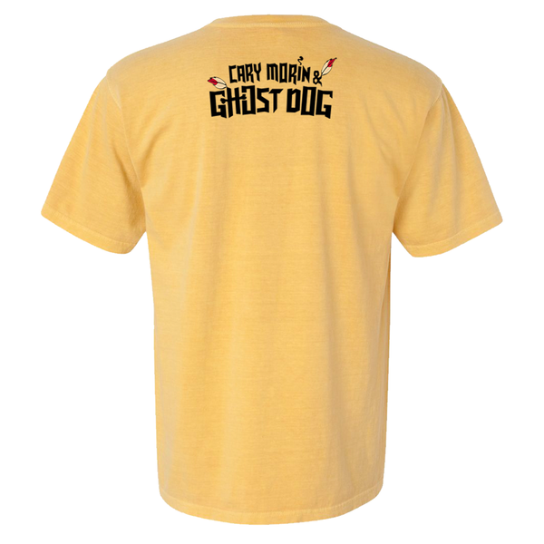 Cary Morin - Ghost Dog Tee (Yellow)