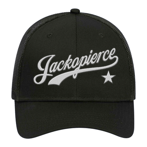 Jackopierce - Star Logo Trucker Hat (Black)