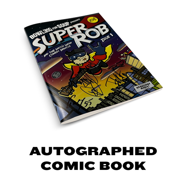 Bowling For Soup - Autographed Super Rob Comic Book