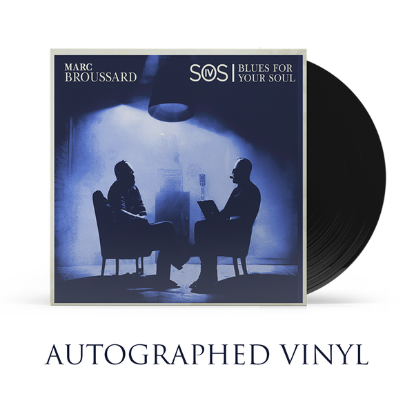 Marc Broussard - S.O.S. IV: Blues For Your Soul Autographed Vinyl (PRESALE 10/06/23)