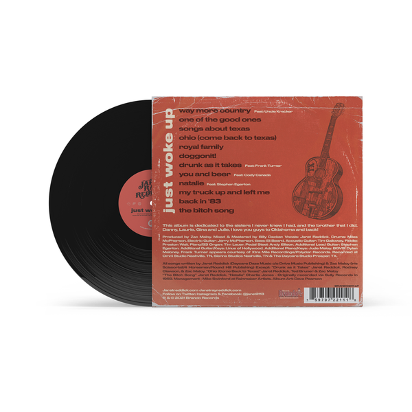 Jaret Ray Reddick - Just Woke Up Vinyl