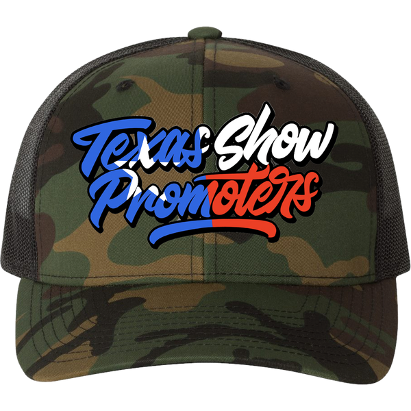 Texas Show Promoters - Texas Flag Camo Trucker Hat
