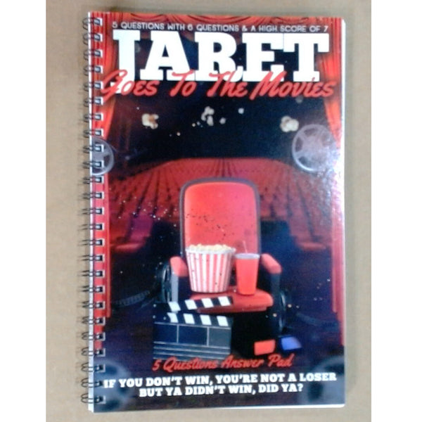 Jaret Goes To The Movies - Answer Pad