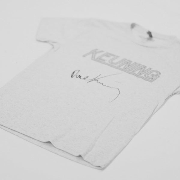 Keuning - Limited Signed White T-shirt