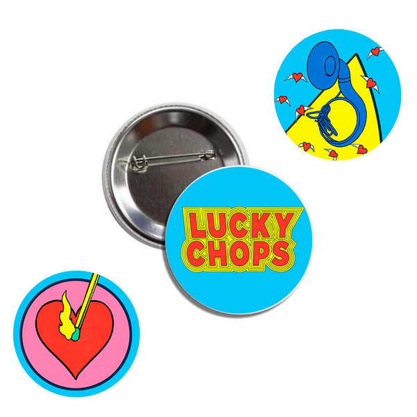 Lucky Chops - Pin Pack