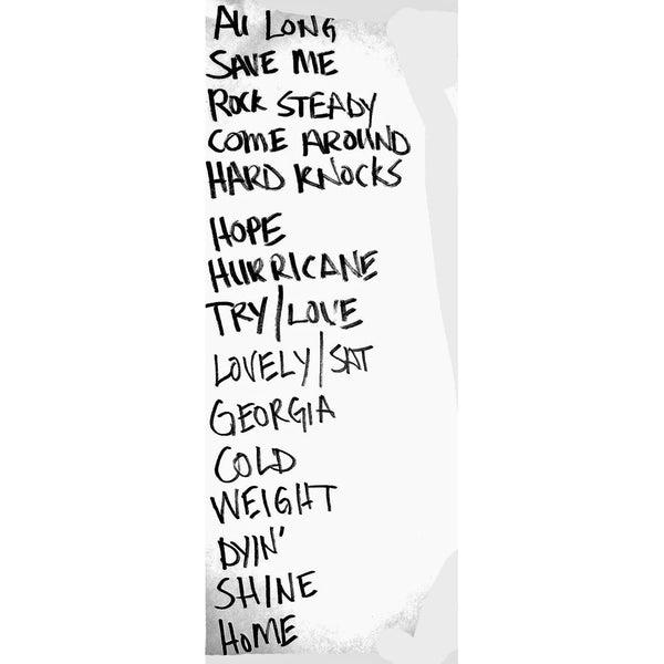 Marc Broussard - Signed Set List
