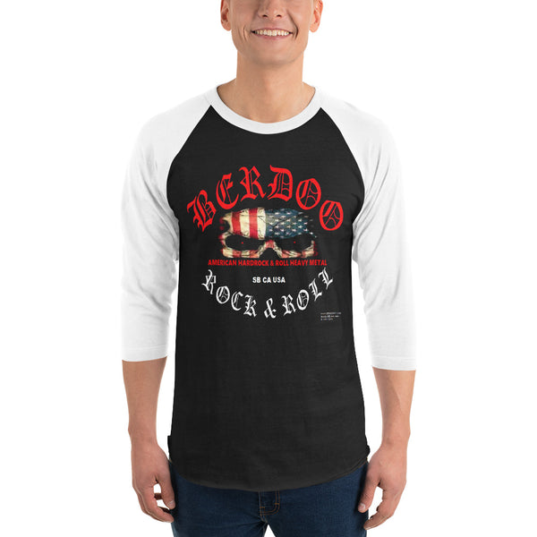 Berdoo - American Skull Baseball Tee