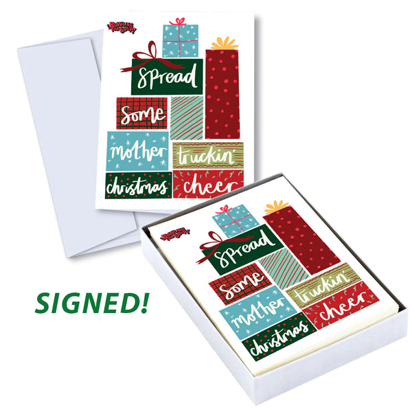 Bowling For Soup - Signed Merry Truckin' Christmas Holiday Card Set