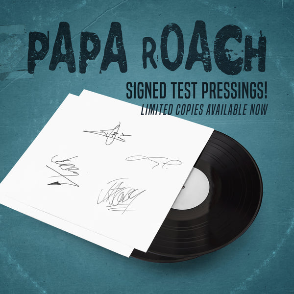 Papa Roach - Greatest Hits Vol. 2 The Better Noise Years Autographed Test Pressing