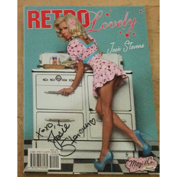 Josie Stevens - Autographed Retro Lovely Magazine